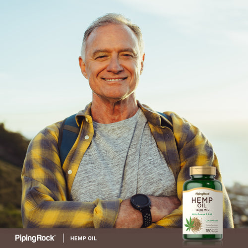Hemp Seed Oil (Cold Pressed), 1400 mg (per serving), 180 Quick Release Softgels