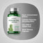 Product highlights graphic stating Super Concentrated Extract, Naturally-Occurring Silica, Non-GMO & Gluten Free, Quick Release Capsules.