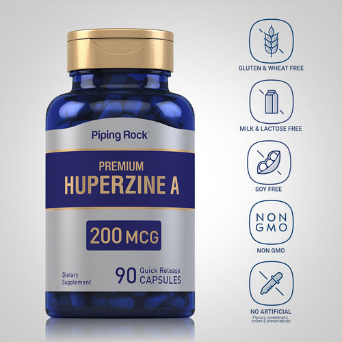 Huperzine A, 200 mcg, 90 Quick Release Capsules