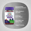 Product highlights graphic stating Concentrated Elderberry Extract, With Vitamin C and Zinc, Delicious Berry Flavor, Non-GMO and Gluten Free, Vegan Formula.