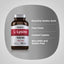 Product highlights graphic stating Essential Amino Acid, Free Form, Coated Caplets, Non-GMO and Gluten Free.