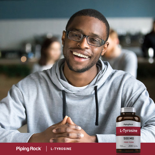 L-Tyrosine, 500 mg, 200 Quick Release Capsules