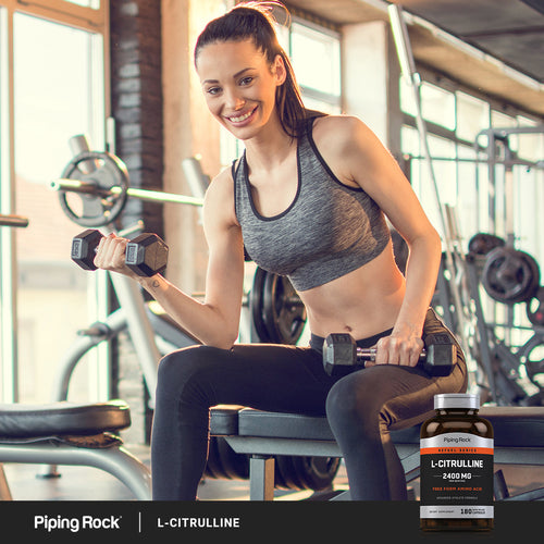 L-Citrulline, 2400 mg (per serving), 180 Quick Release Capsules