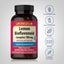 Lemon Bioflavonoid bottle with icons indicating Gluten/Wheat, Milk/Lactose, and Soy Free; Non GMO; No Artificial Flavors, Sweeteners, Colors, Preservatives.