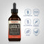 Lugol's Solution bottle with icons indicating gluten and wheat free, non-GMO, milk and lactose free, soy free, vegan, no artificial flavors/sweeteners/colors/preservatives.