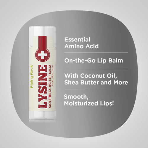Lysine Lip Balm, 0.15 oz (4 g) Tube