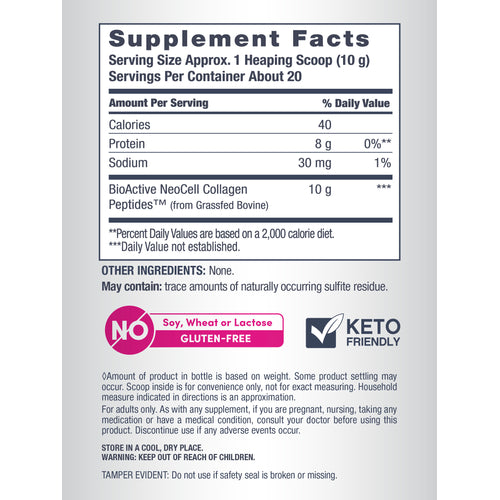 Grassfed Collagen Peptides, 7 oz (200 g) Powder