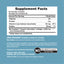 Supplement Facts panel for Collagen plus Vitamin C 6000mg, 400 Caplets.