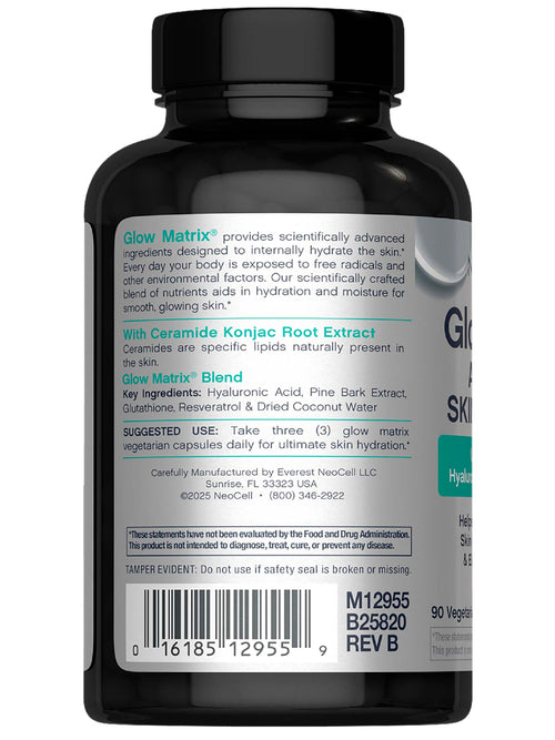 Glow Matrix Advanced Skin Hydrator, 90 Vegetarian Capsules