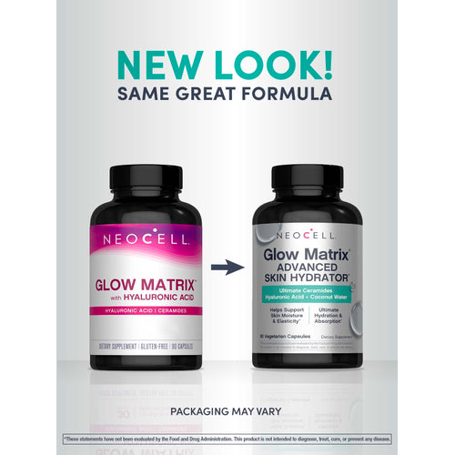 Glow Matrix Advanced Skin Hydrator, 90 Vegetarian Capsules