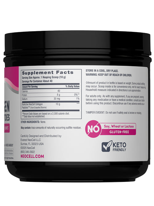 Grassfed Collagen Peptides, 14 oz (400 g) Powder