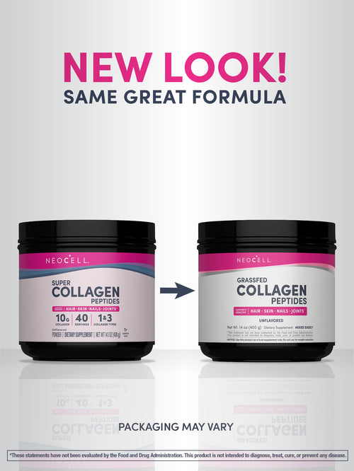 Grassfed Collagen Peptides, 14 oz (400 g) Powder