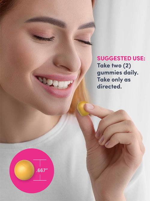 Beauty Builder Hair, Skin & Nails Gummies Lemon Flavor, 60 Tasty Gummies