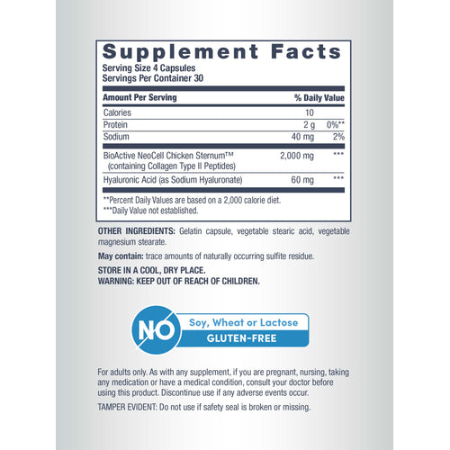 Joint Complex Collagen Type 2, 120 Capsules