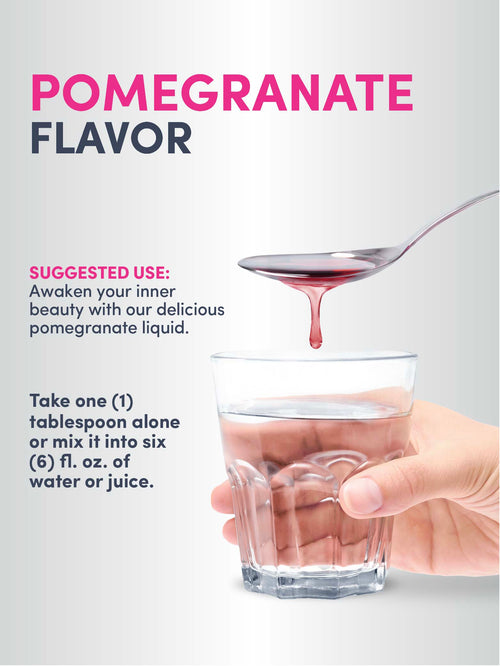 Collagen Liquid, 16 FL OZ Pomegranate Flavor