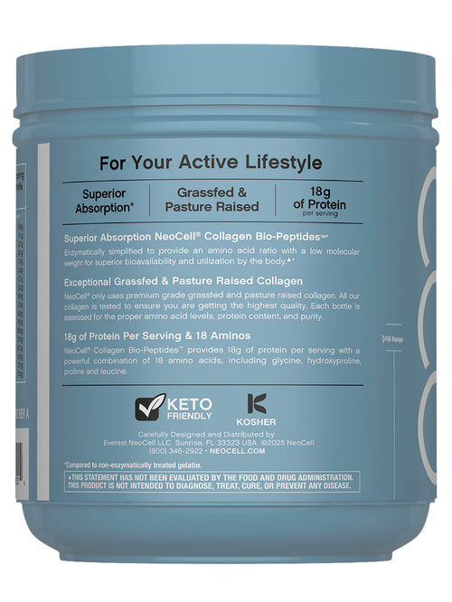 Collagen Bio-Peptides Grassfed, 20 oz (567 g) Powder