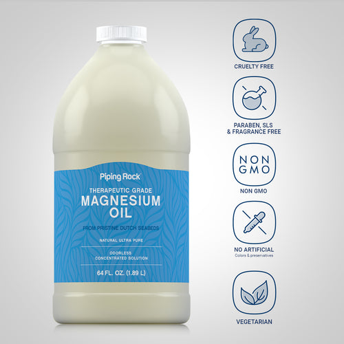 Magnesium Oil, 64 fl oz (1.89 L) Bottle
