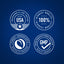 Infographic: Packaged & Lab Tested In The USA, Highest Quality 100%, Finest Ingredients Ethically Sourced, Good Manufacturing Practice GMP Quality Product