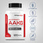 AAKG bottle with icons indicating Gluten & Wheat Free, Milk & Lactose Free, Soy Free, Non-GMO, No Artificial Additives.