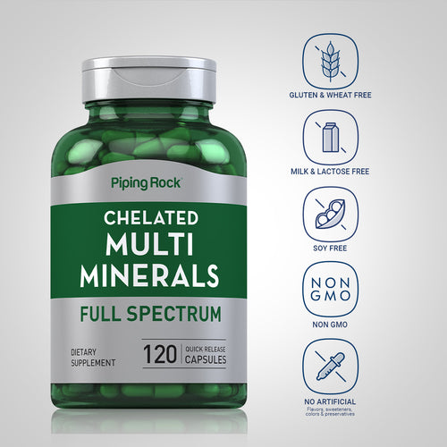 Mega Multi Chelated Minerals, 120 Quick Release Capsules
