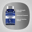 Product highlights graphic stating extra strength formula, advanced support, easy-to-swallow tablets.