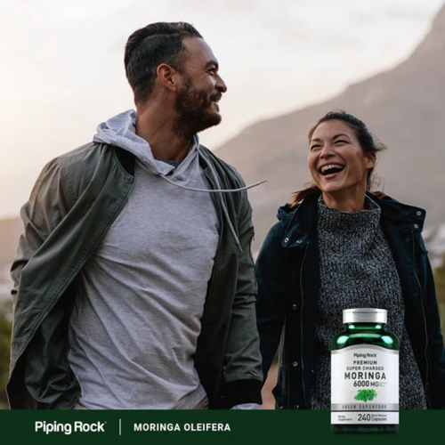 Moringa Oleifera, 6000 mg (per serving), 240 Quick Release Capsules, 2  Bottles