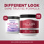 Multi Collagen 16 oz (454g) Powder: old purple label (Multi Peptides) and new red label (10000 MG, GF), both unflavored.