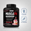 MuscleFit Protein Powder (Creamy Strawberry Shortcake Trifle), 5 lb (2.268 kg) Bottle