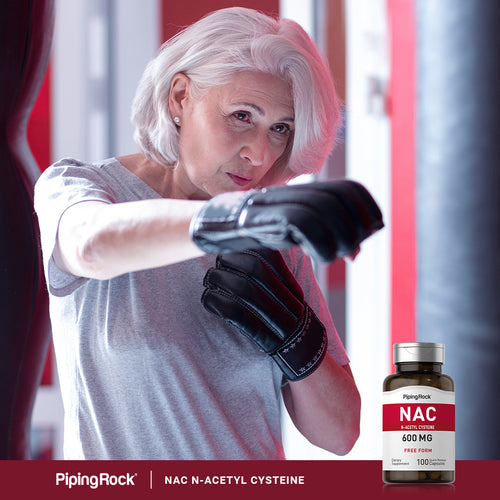 N-Acetyl Cysteine (NAC), 600 mg, 100 Quick Release Capsules
