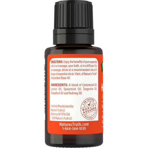 Happy Essential Oil Blend, 1/2 fl oz (15 mL) Dropper Bottle