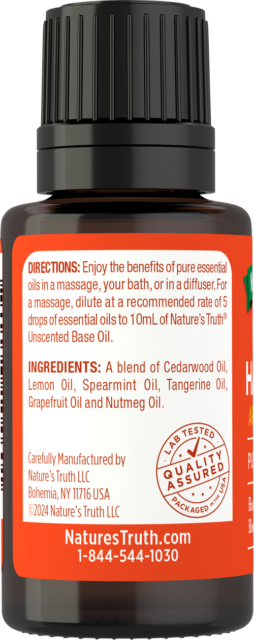Happy Essential Oil Blend, 1/2 fl oz (15 mL) Dropper Bottle
