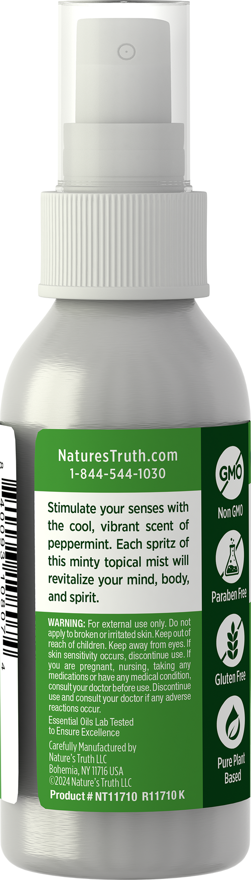 Peppermint Spray, 2.4 fl oz (71 mL) Spray Bottle