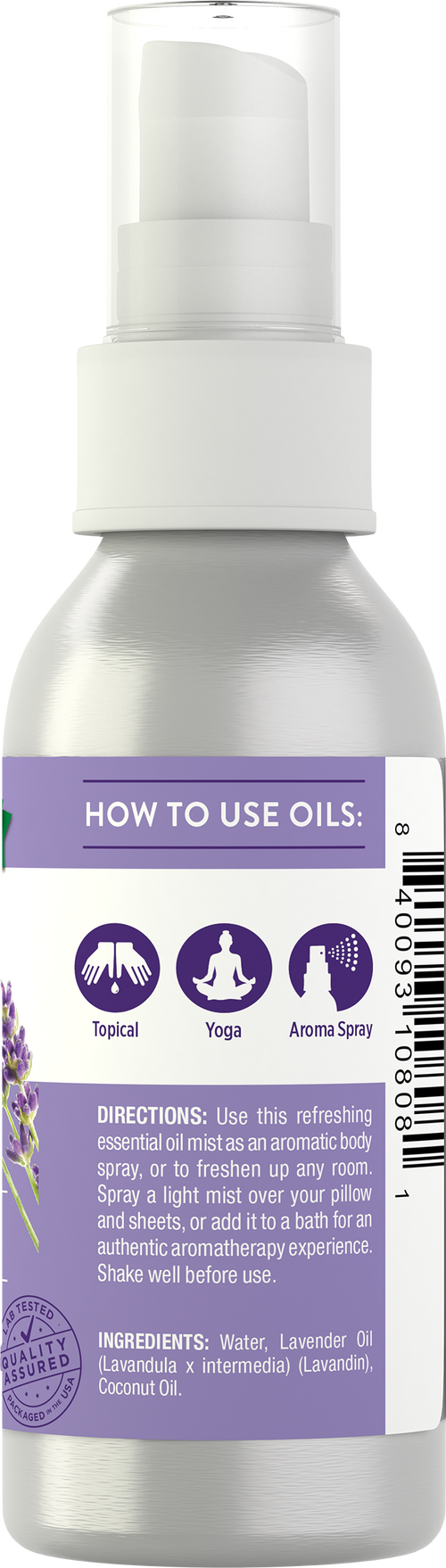 Lavender Spray, 2.4 fl oz (71 mL) Spray Bottle