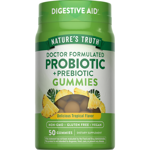 Probiotic 1 Billion (Delicious Tropical), 50 Gummies
