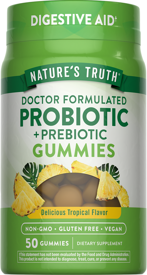 Probiotic 1 Billion (Delicious Tropical), 50 Gummies