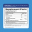 Supplement Facts panel displaying details for NT Magnesium Glycinate 60 Gummies.