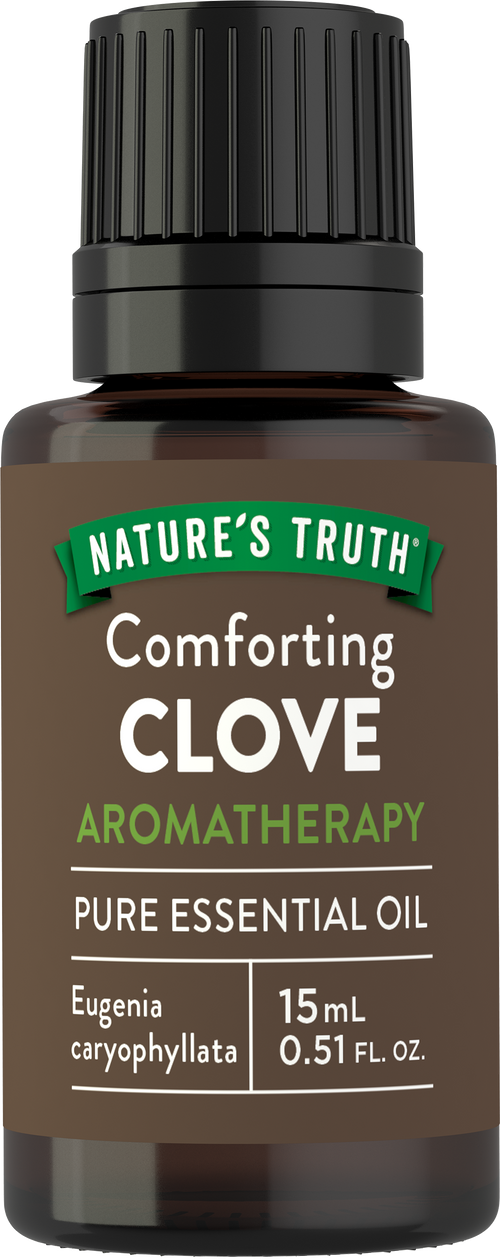 Clove Pure Essential Oil, 1/2 fl oz (15 mL) Dropper Bottle