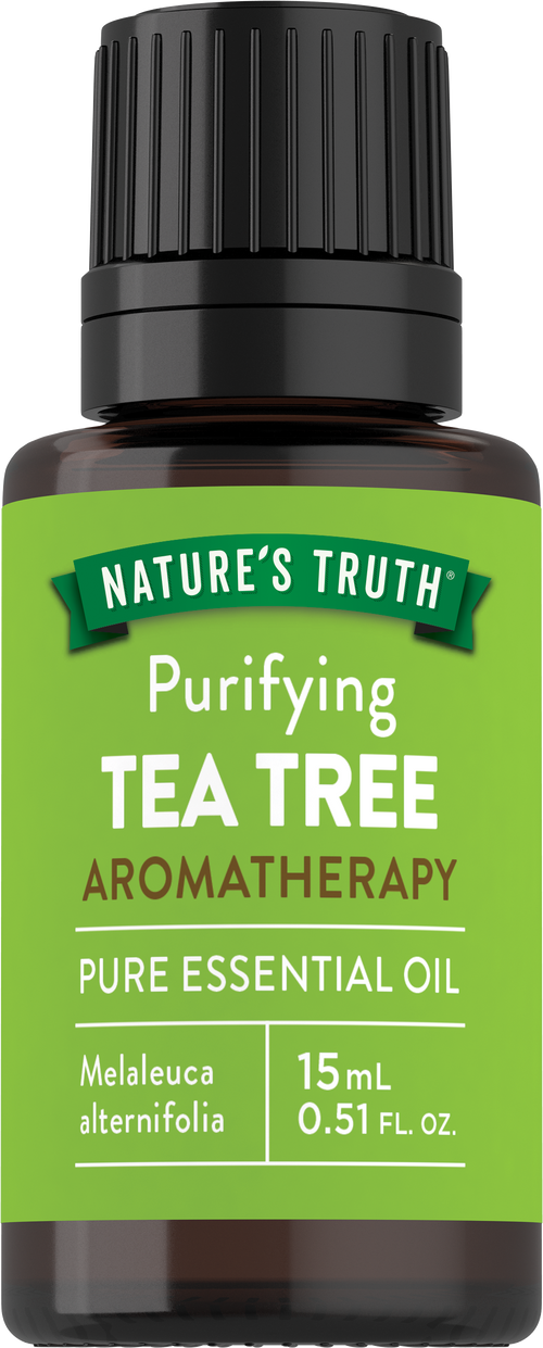 Tea Tree Pure Essential Oil, 1/2 fl oz (15 mL) Dropper Bottle