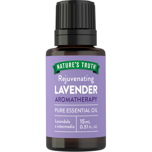 Lavender Pure Essential Oil, 1/2 fl oz (15 mL) Dropper Bottle