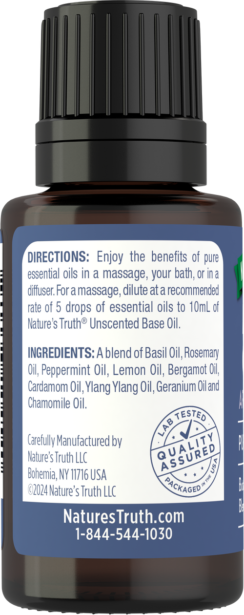 Mental Clarity Essential Oil, 1/2 fl oz (15 mL) Dropper Bottle