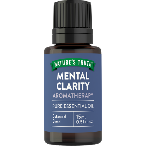 Mental Clarity Essential Oil, 1/2 fl oz (15 mL) Dropper Bottle