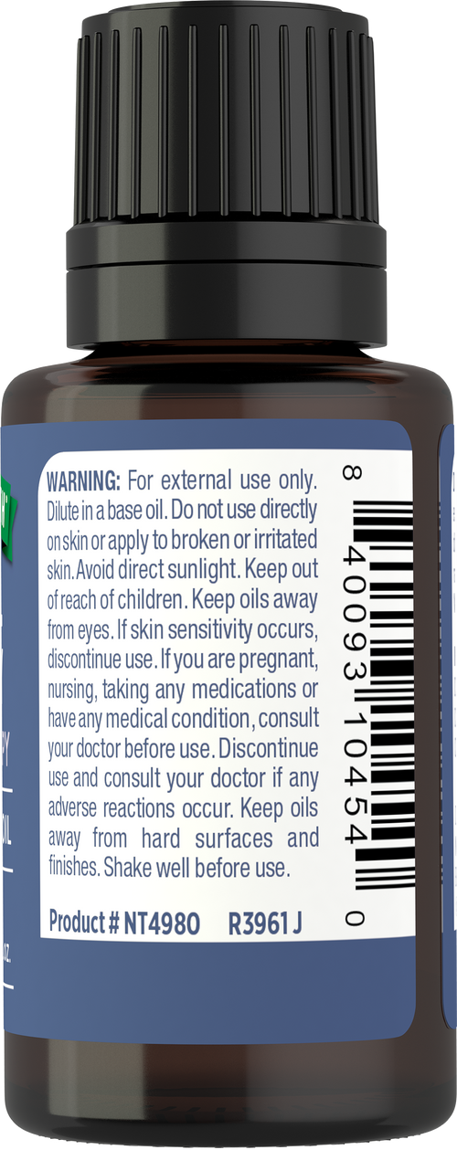 Mental Clarity Essential Oil, 1/2 fl oz (15 mL) Dropper Bottle