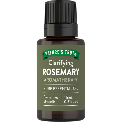 Rosemary Pure Essential Oil, 1/2 fl oz (15 mL) Dropper Bottle