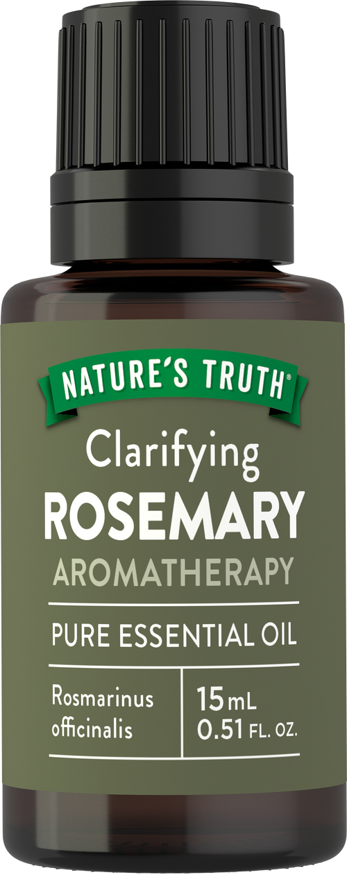 Rosemary Pure Essential Oil, 1/2 fl oz (15 mL) Dropper Bottle
