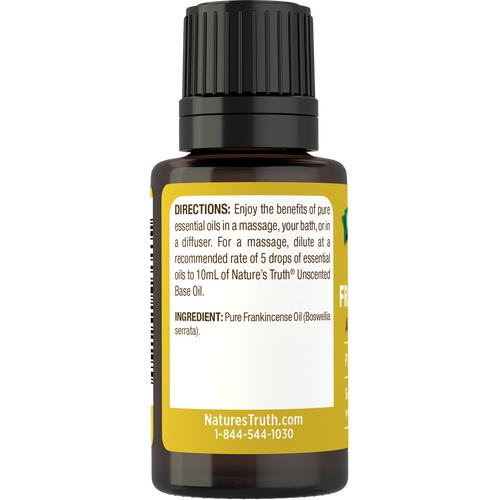 Frankincense Pure Essential Oil, 1/2 fl oz (15 mL) Dropper Bottle