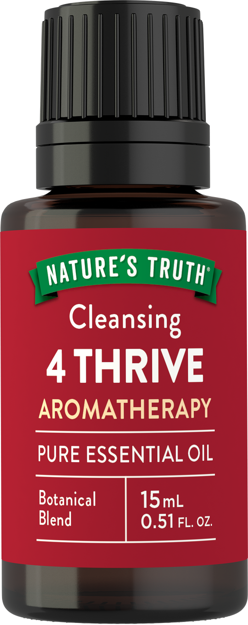 4 Thrive Essential Oil, 1/2 fl oz (15 mL) Dropper Bottle