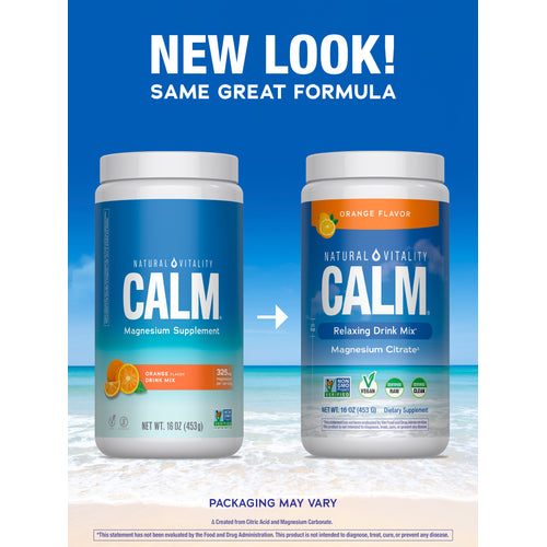 CALM Powder Orange, 16 oz (453 g)