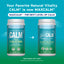 MAXCALM plus Calcium Powder Unflavored, 16 oz (453 g) Powder