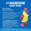 MAXCALM Gummies Raspberry-Lemon Flavor, 120 Tasty Gummies