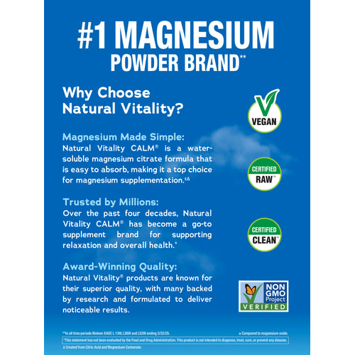 CALM Powder Unflavored, 8 oz (226 g)